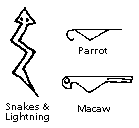 Snake and Birds